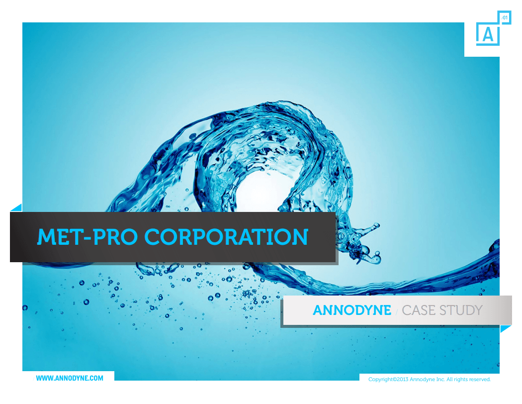 Met-Pro Case Study
