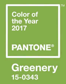 Pantone Greenery